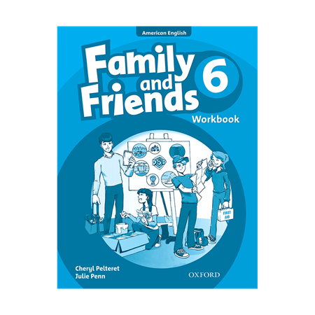 American Family and Friends 6 Workbook     FrontCover